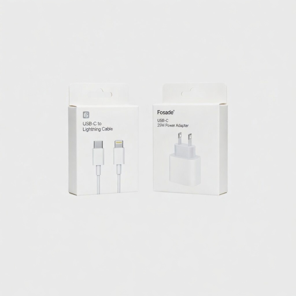 Conjunto Adaptador + cabo USB tipo C