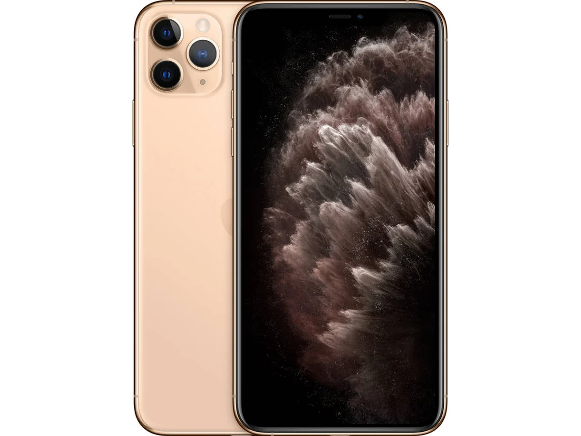 iPhone 11 Pro Max APPLE (Recondicionado Flippers Como Novo - 6.5'' - 64 GB - Dourado)